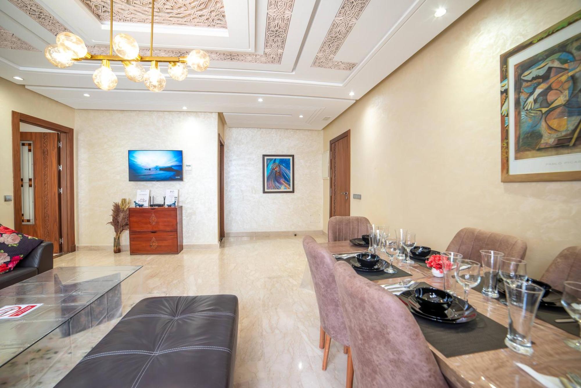Luxury Seafront Apartment 101Sqm With Wi-Fi And Parking Αγκαντίρ Εξωτερικό φωτογραφία