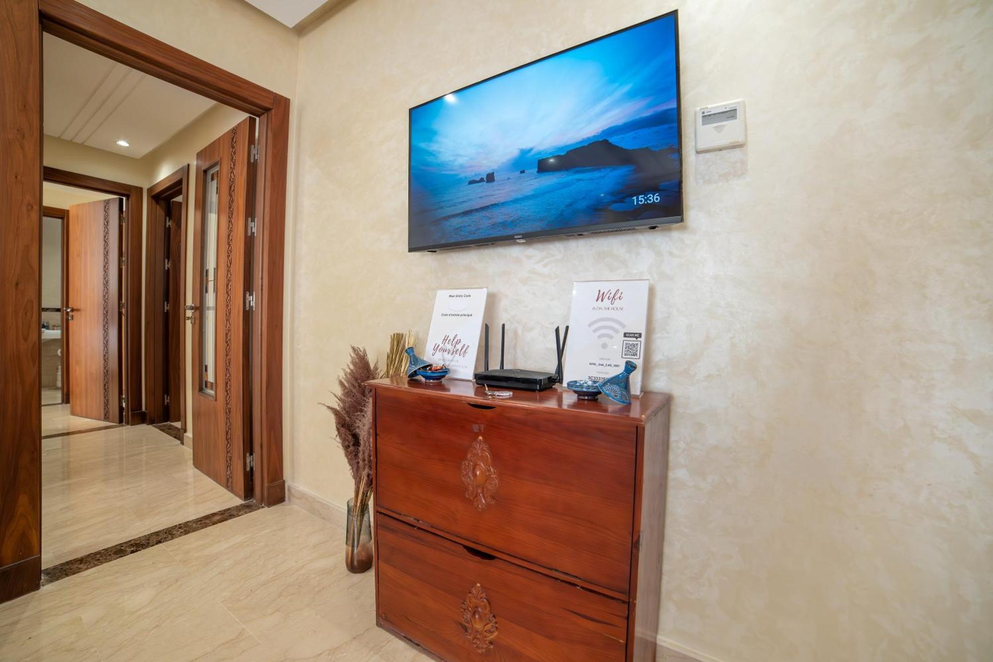 Luxury Seafront Apartment 101Sqm With Wi-Fi And Parking Αγκαντίρ Εξωτερικό φωτογραφία