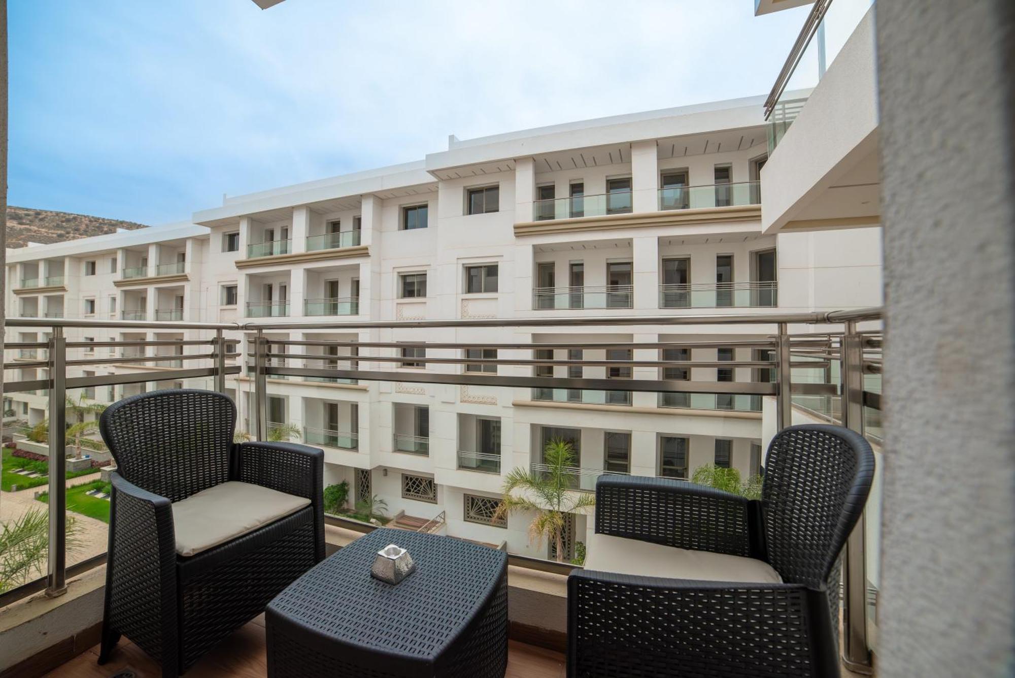 Luxury Seafront Apartment 101Sqm With Wi-Fi And Parking Αγκαντίρ Εξωτερικό φωτογραφία